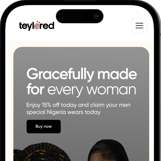 Teylored App on Phone